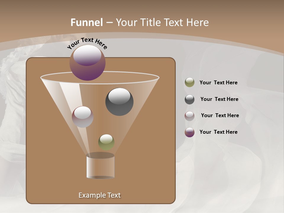 Seduce Young Hair PowerPoint Template