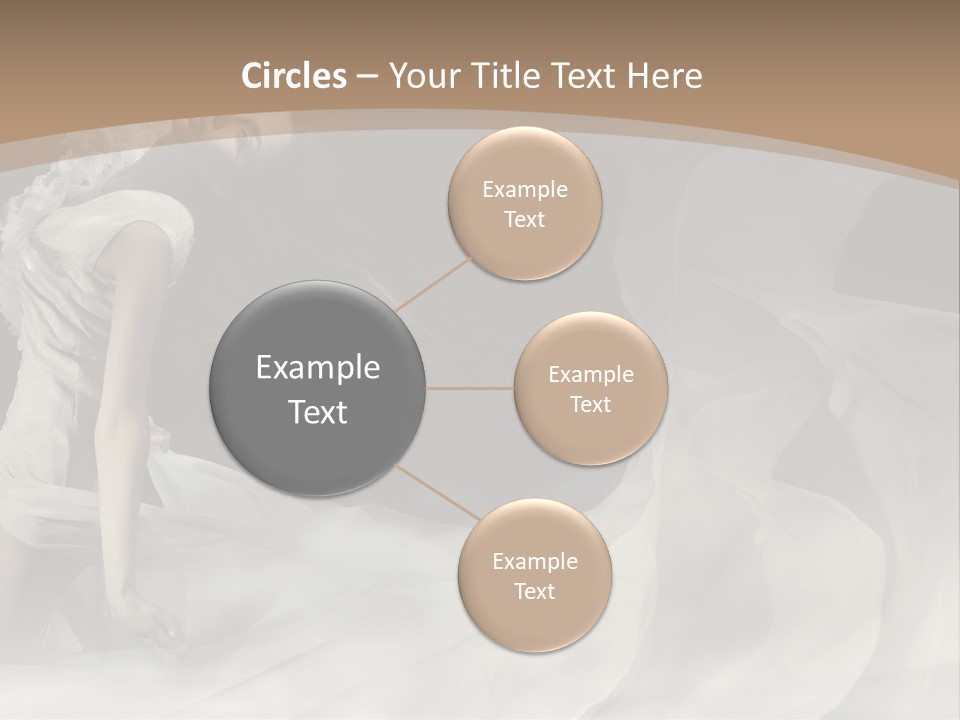 Seduce Young Hair PowerPoint Template