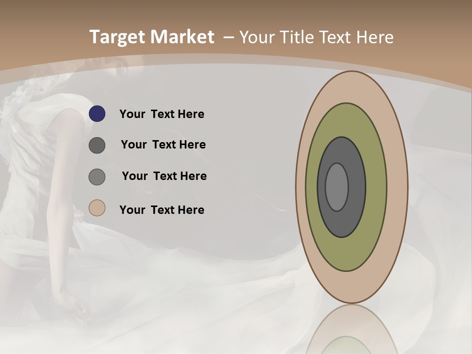 Seduce Young Hair PowerPoint Template