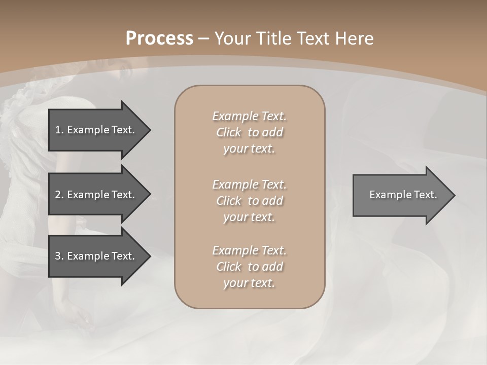 Seduce Young Hair PowerPoint Template
