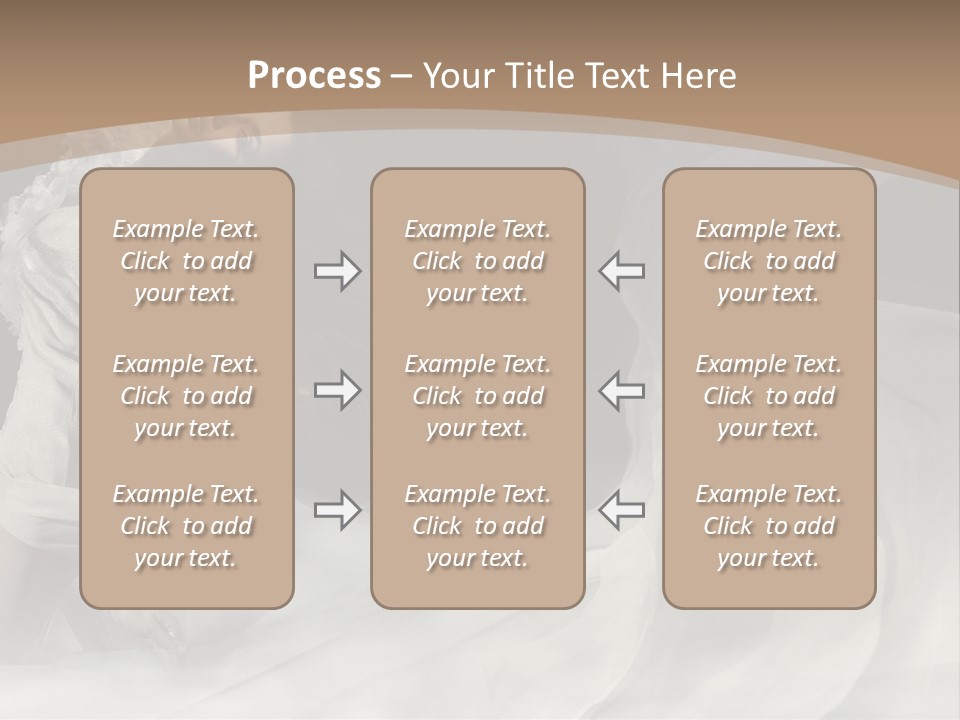 Seduce Young Hair PowerPoint Template