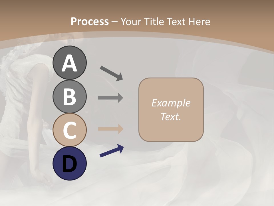 Seduce Young Hair PowerPoint Template