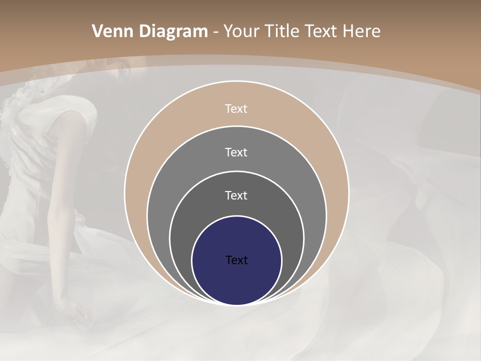 Seduce Young Hair PowerPoint Template