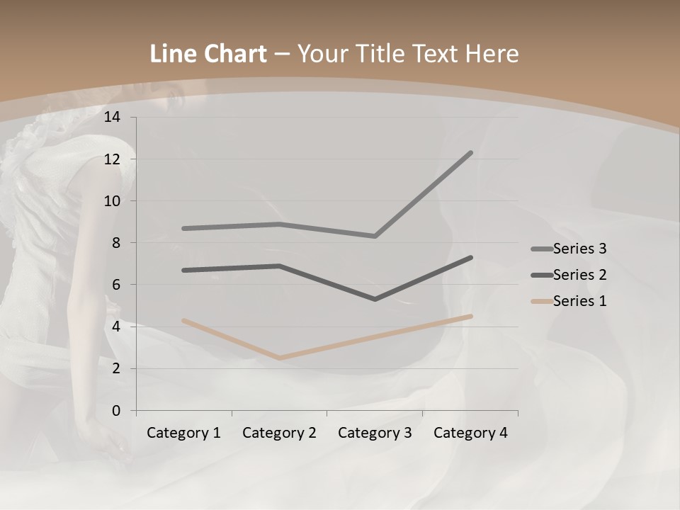 Seduce Young Hair PowerPoint Template