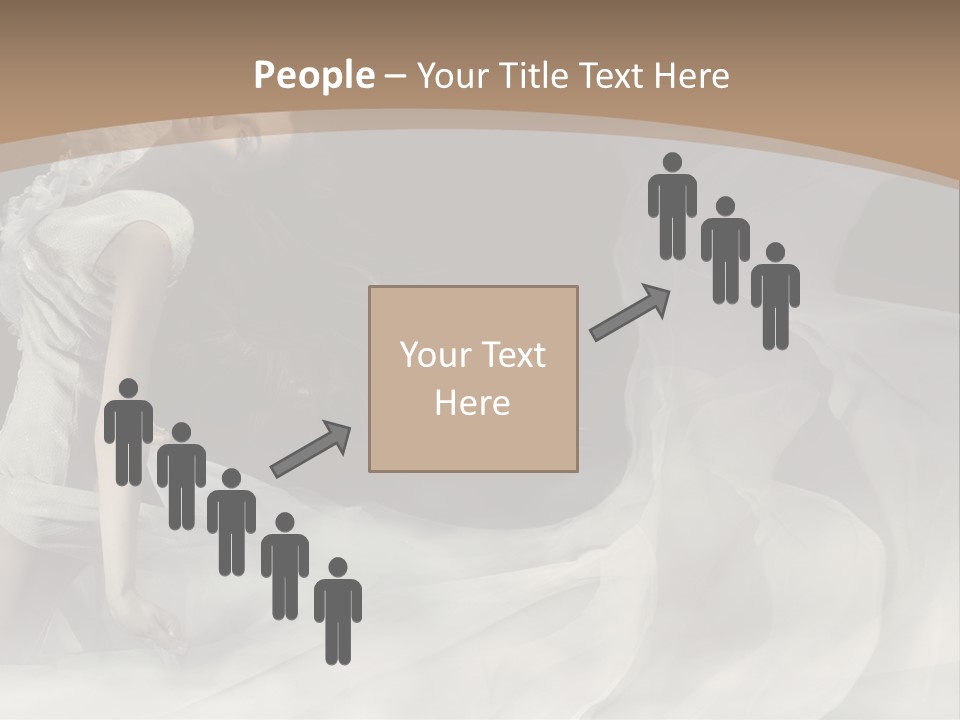 Seduce Young Hair PowerPoint Template