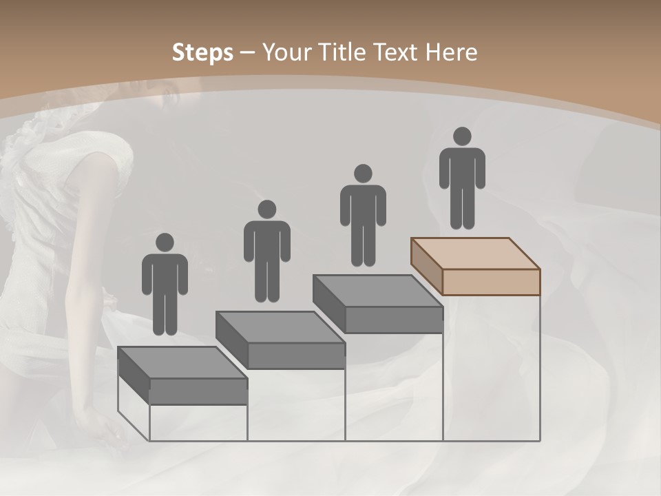 Seduce Young Hair PowerPoint Template