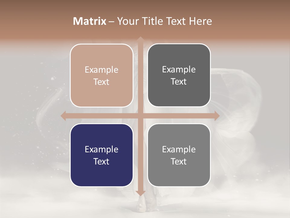 Evening Woman Dress PowerPoint Template