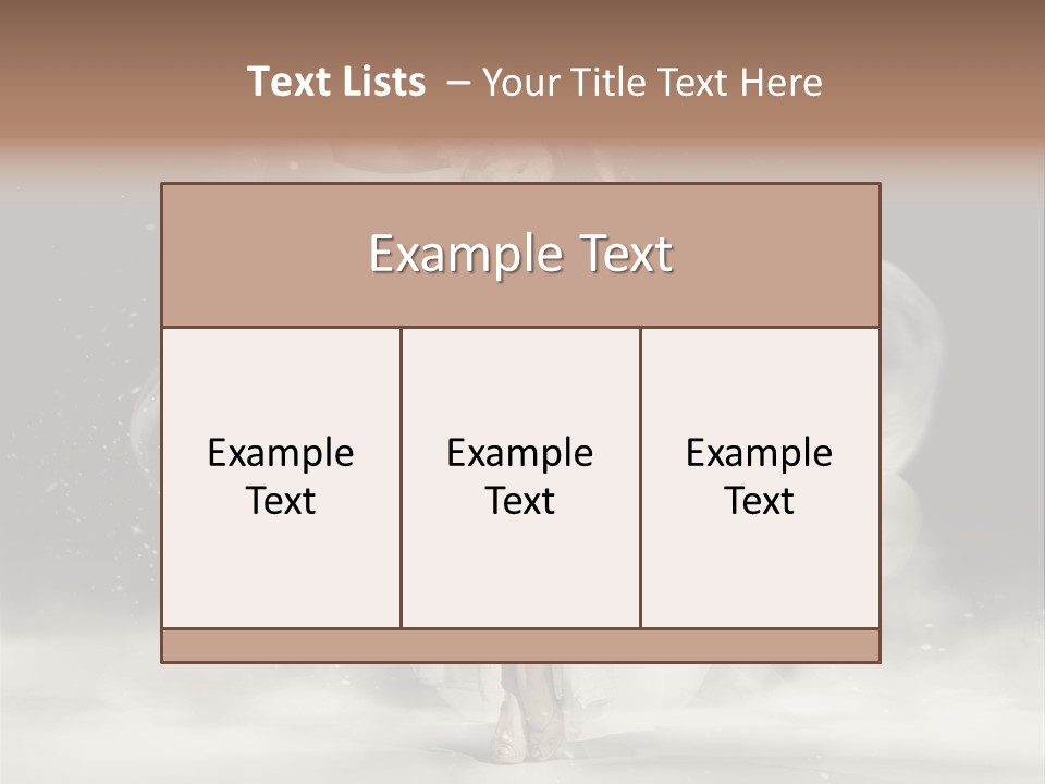 Evening Woman Dress PowerPoint Template