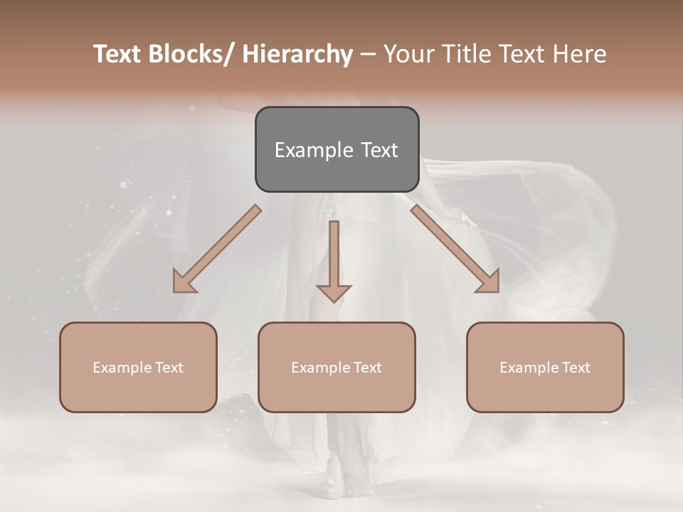 Evening Woman Dress PowerPoint Template