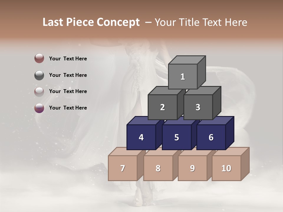 Evening Woman Dress PowerPoint Template