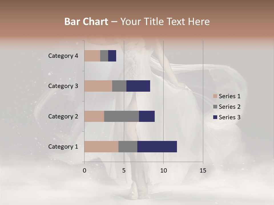 Evening Woman Dress PowerPoint Template