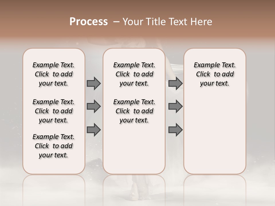 Evening Woman Dress PowerPoint Template