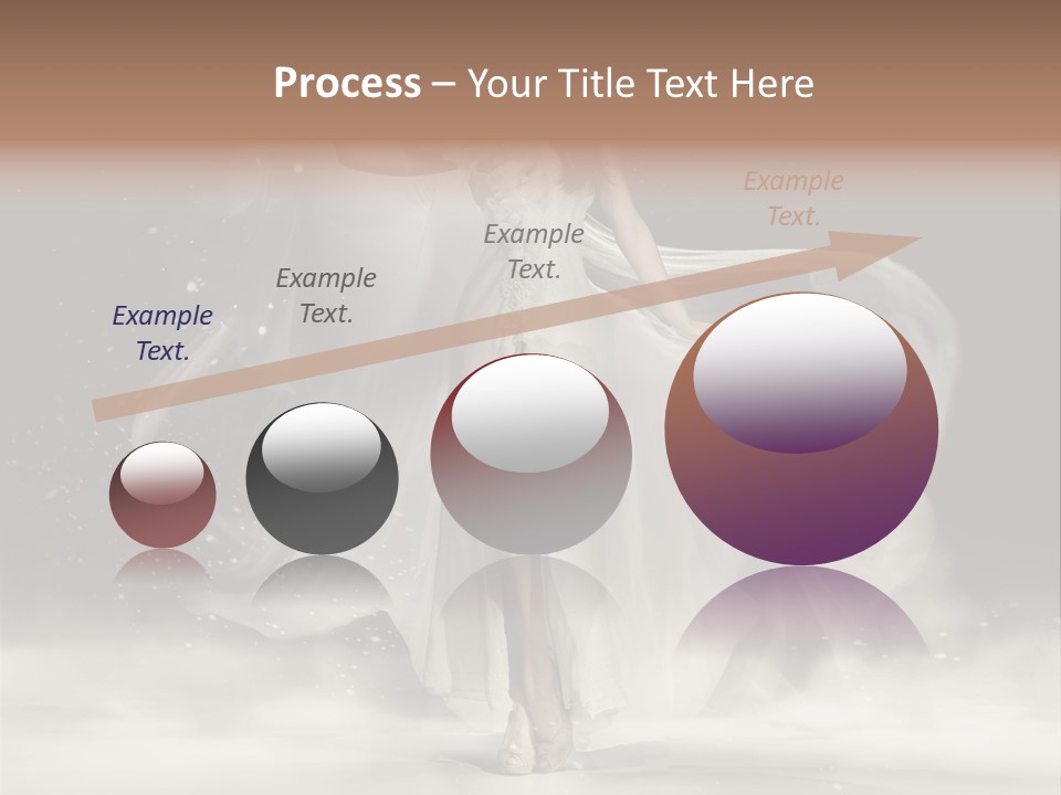 Evening Woman Dress PowerPoint Template