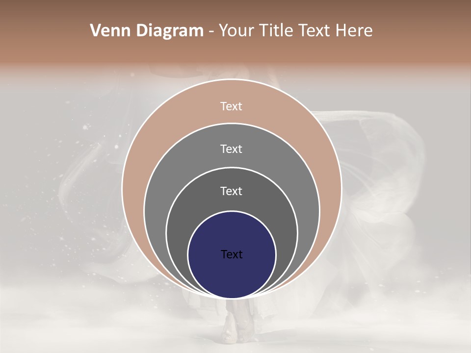 Evening Woman Dress PowerPoint Template