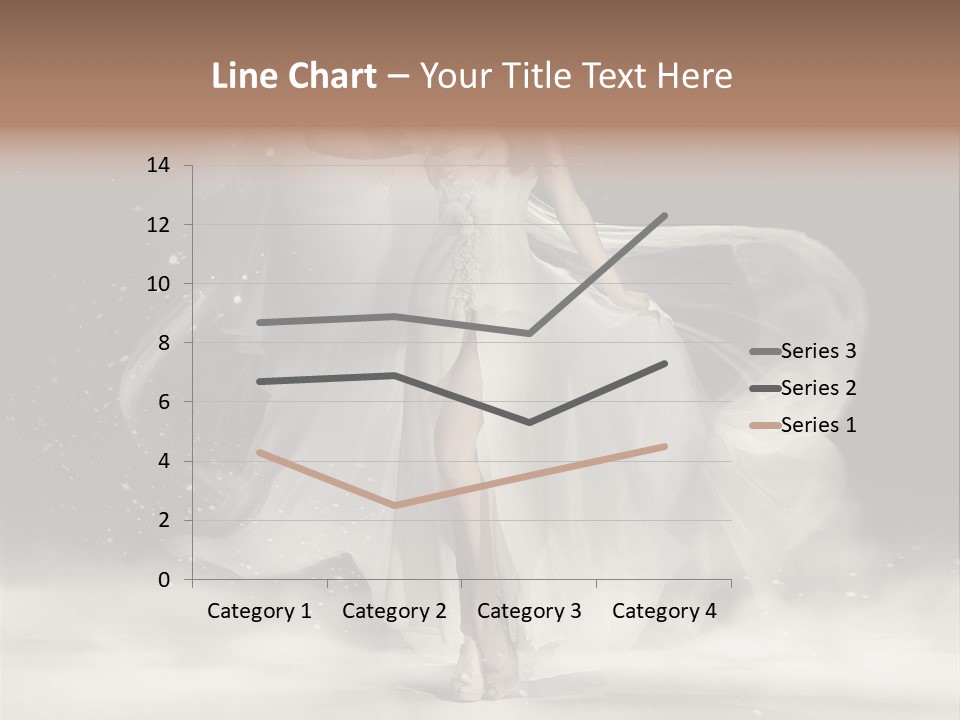 Evening Woman Dress PowerPoint Template