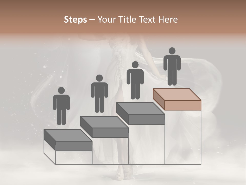 Evening Woman Dress PowerPoint Template