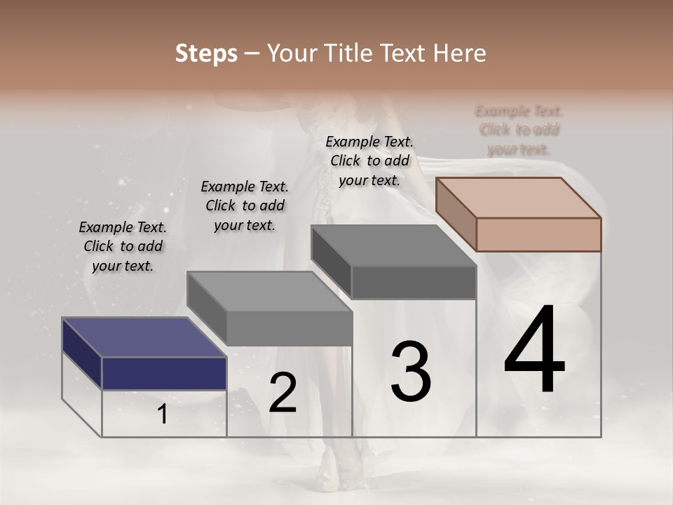 Evening Woman Dress PowerPoint Template