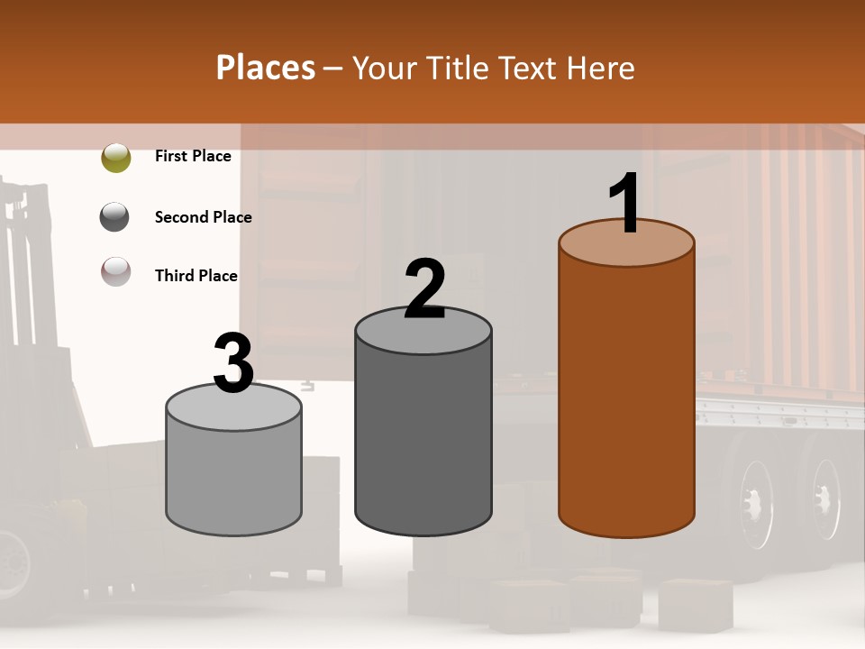 Shipment Transportation Supply PowerPoint Template