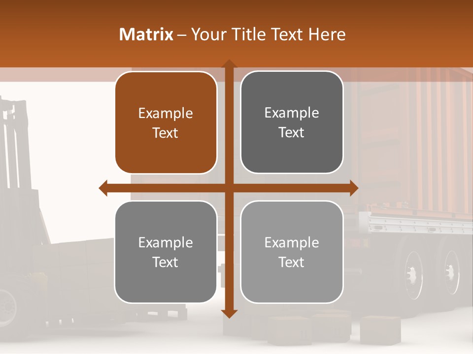 Shipment Transportation Supply PowerPoint Template