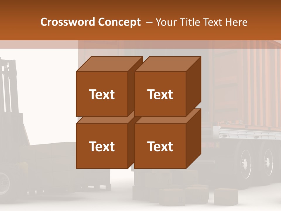 Shipment Transportation Supply PowerPoint Template