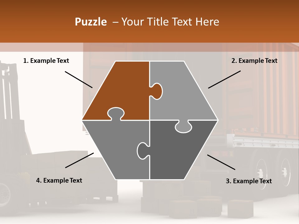 Shipment Transportation Supply PowerPoint Template