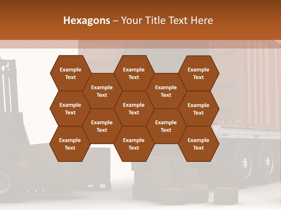 Shipment Transportation Supply PowerPoint Template