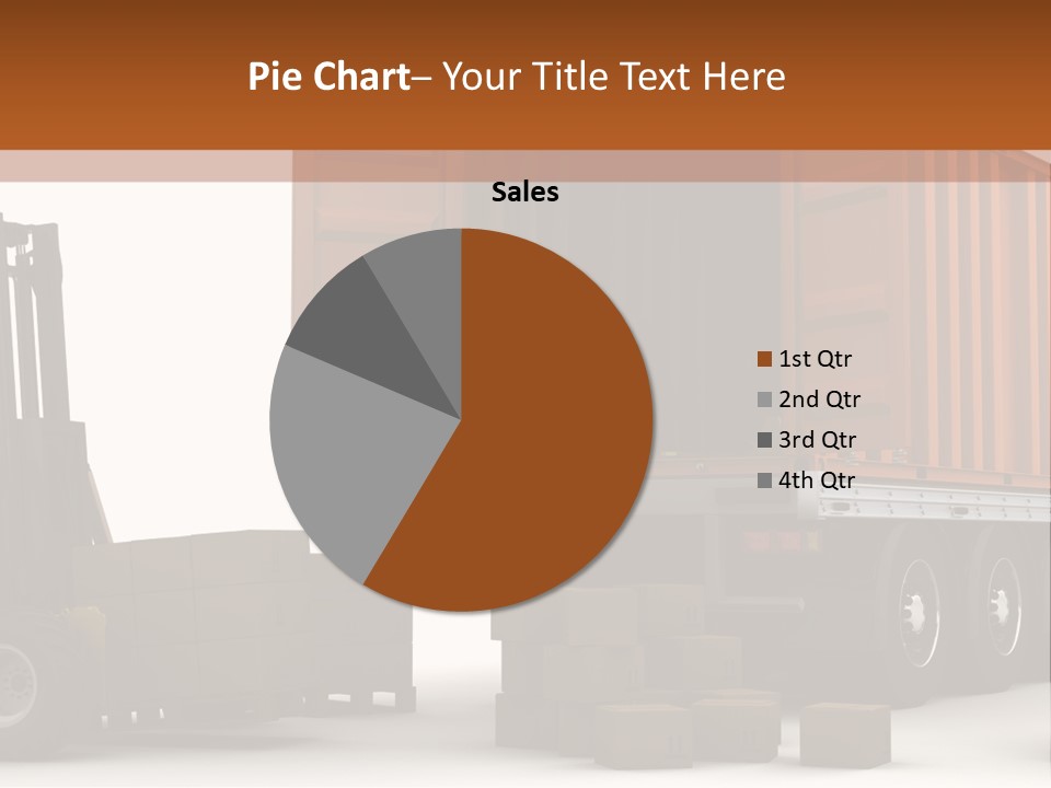 Shipment Transportation Supply PowerPoint Template