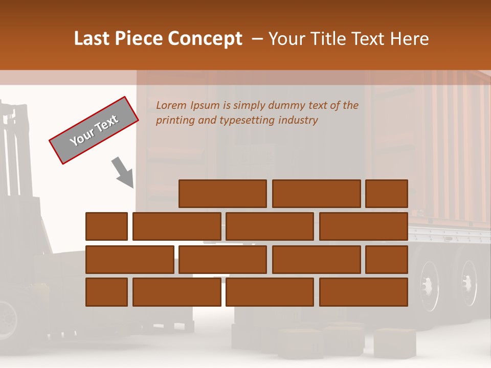 Shipment Transportation Supply PowerPoint Template