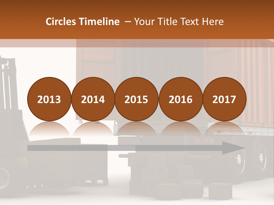 Shipment Transportation Supply PowerPoint Template