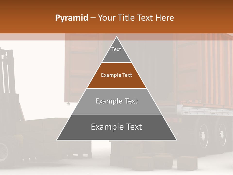 Shipment Transportation Supply PowerPoint Template