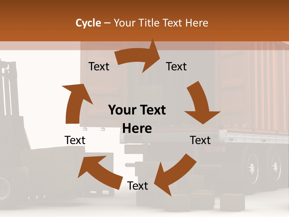 Shipment Transportation Supply PowerPoint Template