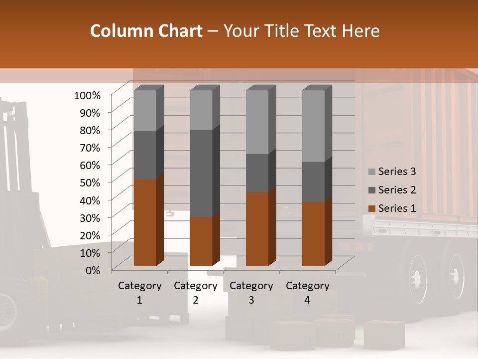 Shipment Transportation Supply PowerPoint Template
