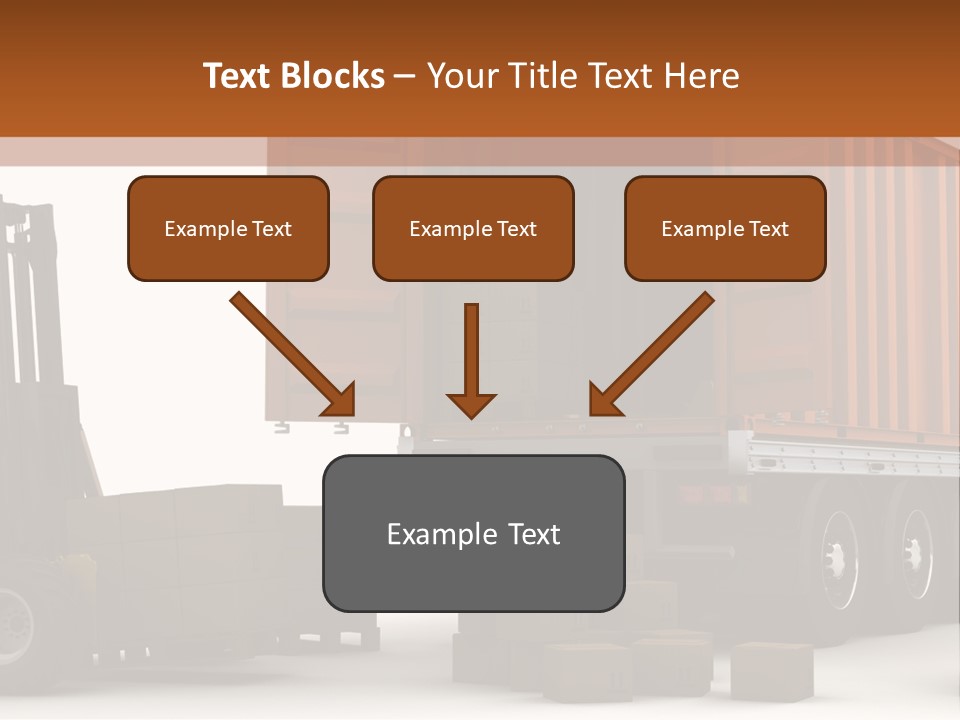 Shipment Transportation Supply PowerPoint Template