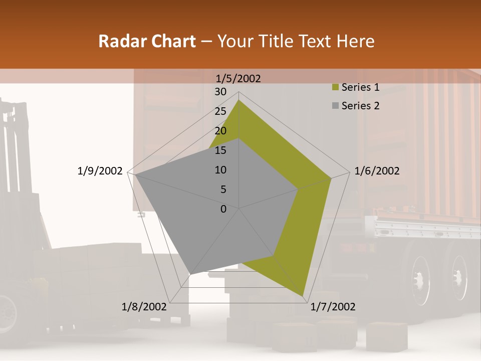 Shipment Transportation Supply PowerPoint Template