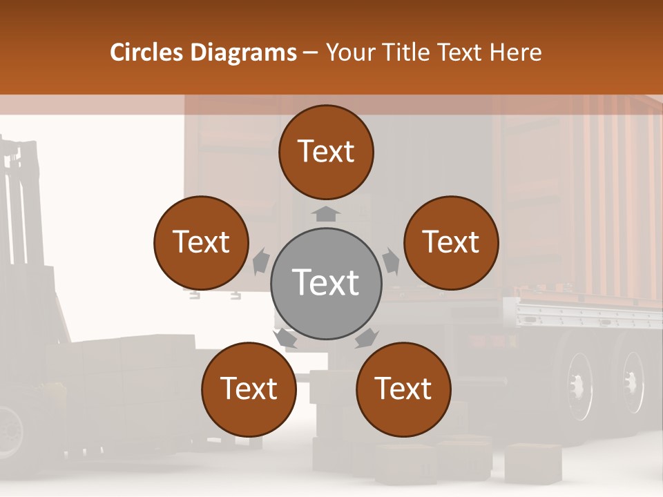 Shipment Transportation Supply PowerPoint Template