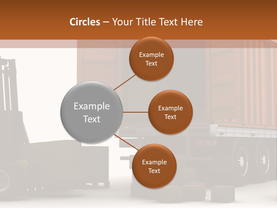 Shipment Transportation Supply PowerPoint Template