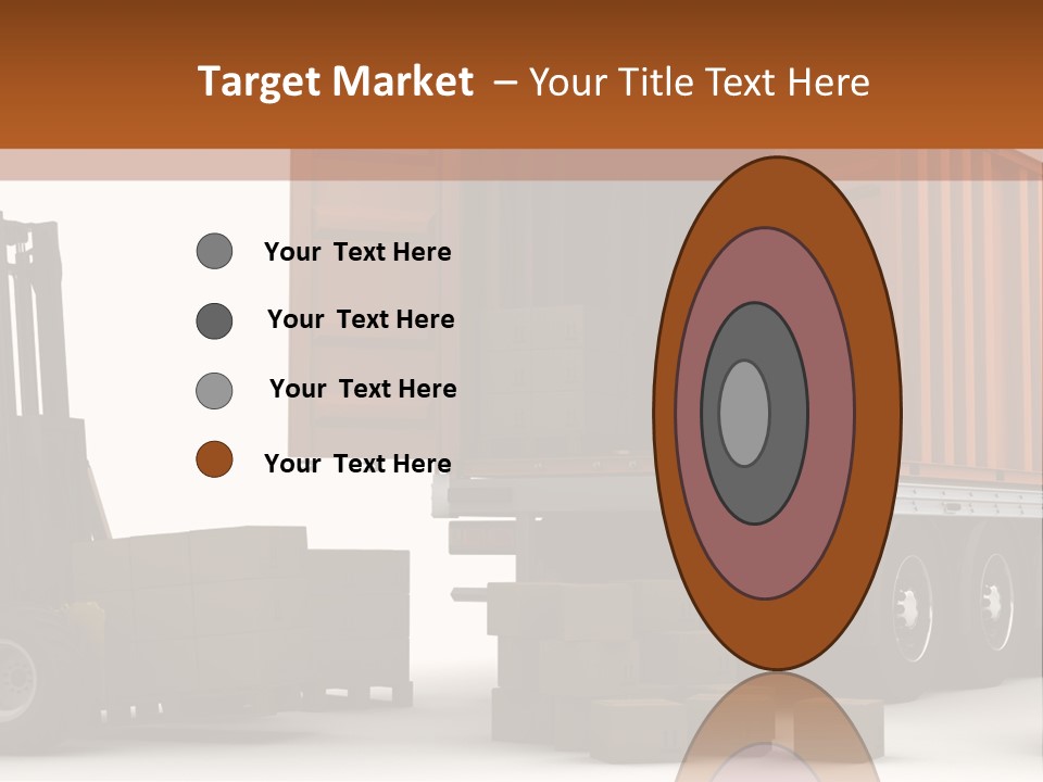 Shipment Transportation Supply PowerPoint Template
