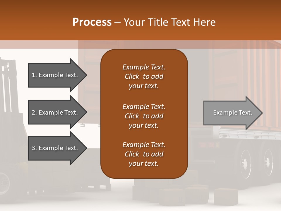 Shipment Transportation Supply PowerPoint Template