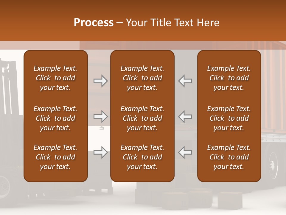 Shipment Transportation Supply PowerPoint Template