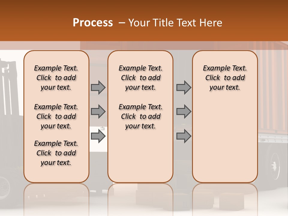 Shipment Transportation Supply PowerPoint Template