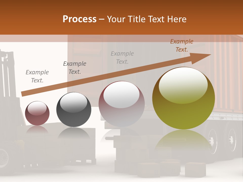 Shipment Transportation Supply PowerPoint Template