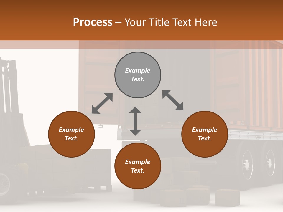 Shipment Transportation Supply PowerPoint Template