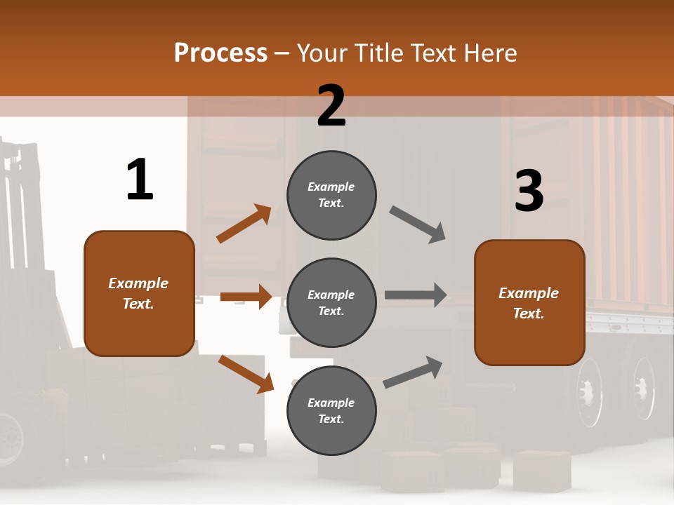 Shipment Transportation Supply PowerPoint Template
