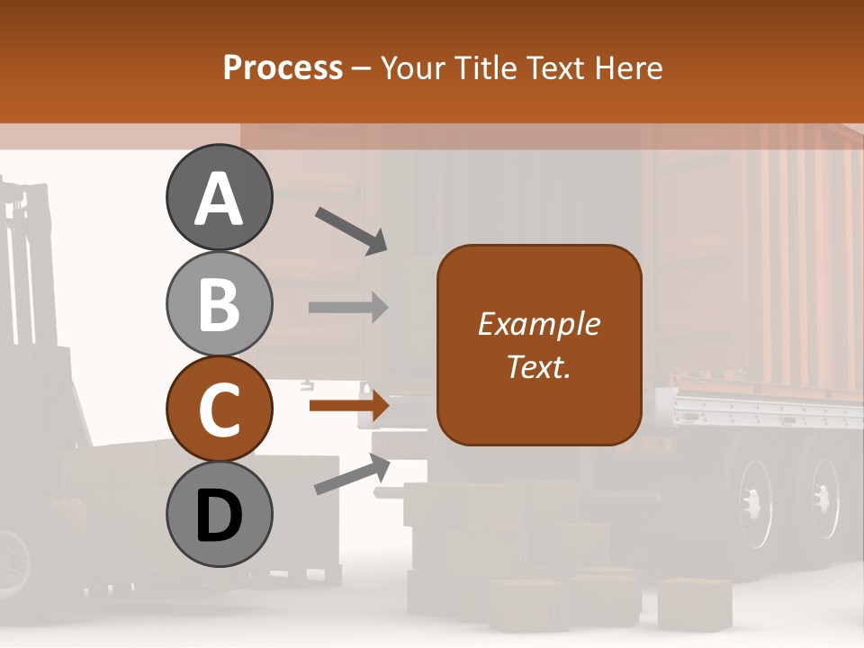 Shipment Transportation Supply PowerPoint Template