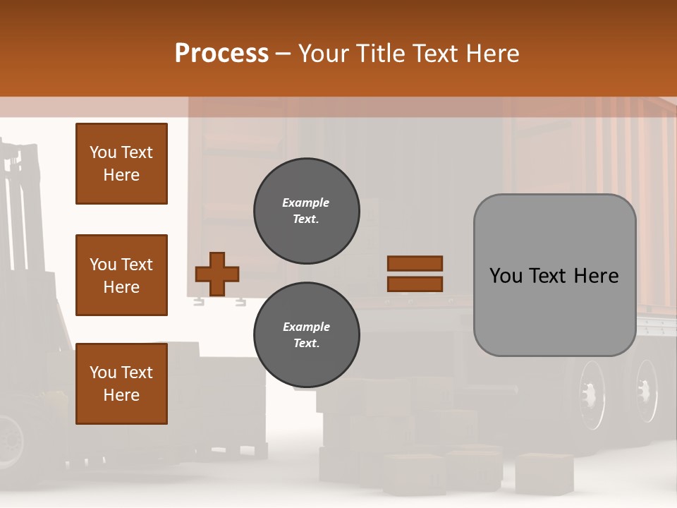 Shipment Transportation Supply PowerPoint Template