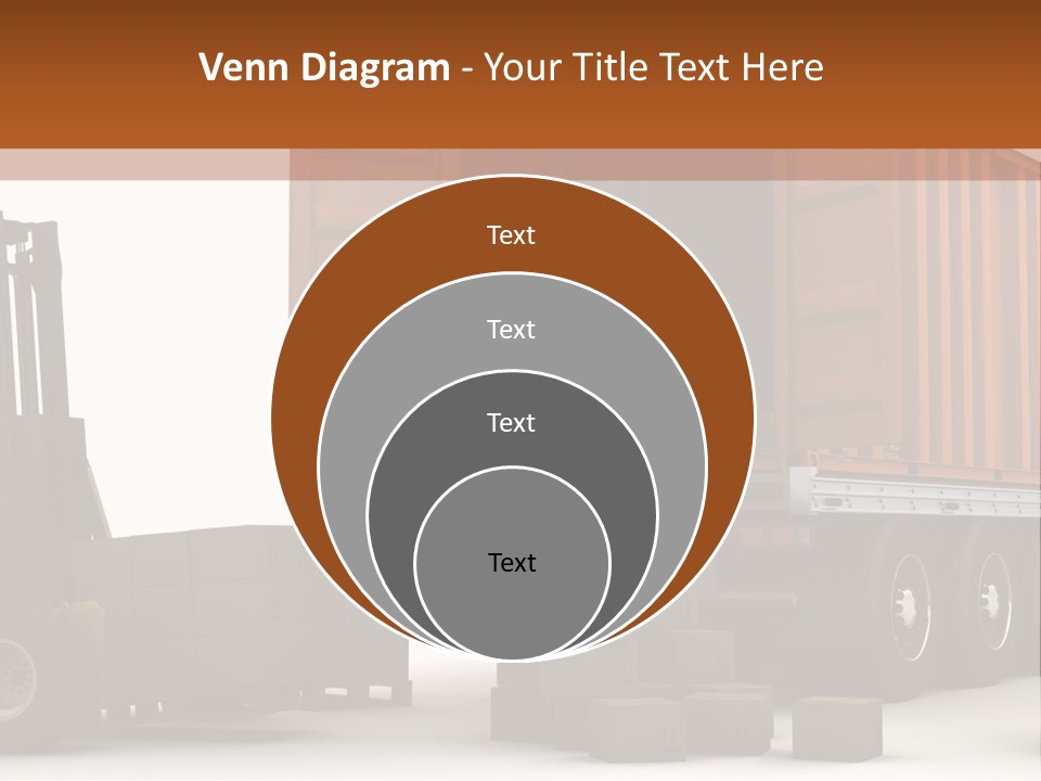 Shipment Transportation Supply PowerPoint Template