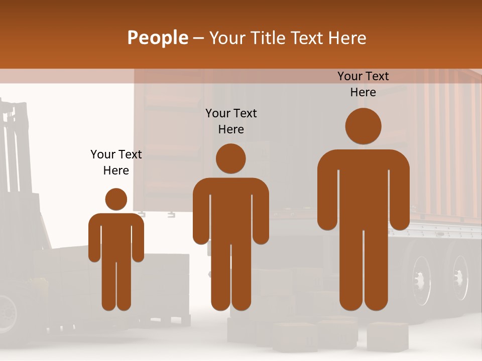 Shipment Transportation Supply PowerPoint Template