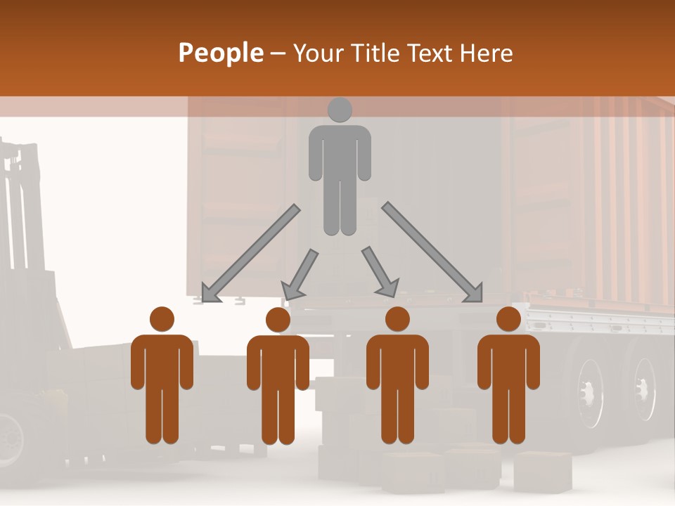 Shipment Transportation Supply PowerPoint Template