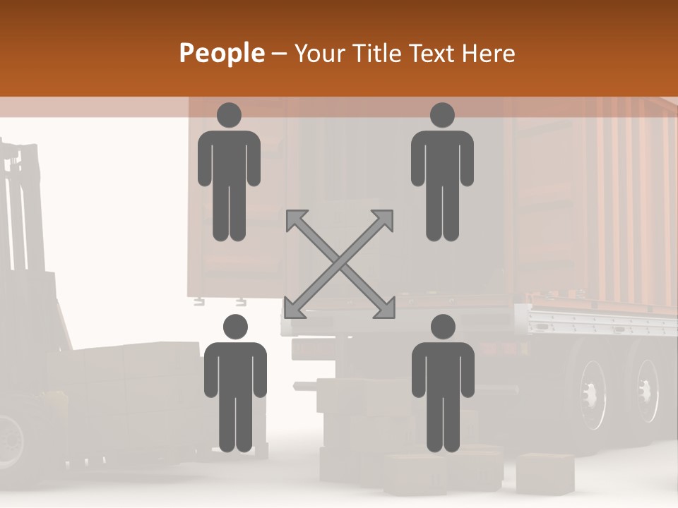 Shipment Transportation Supply PowerPoint Template