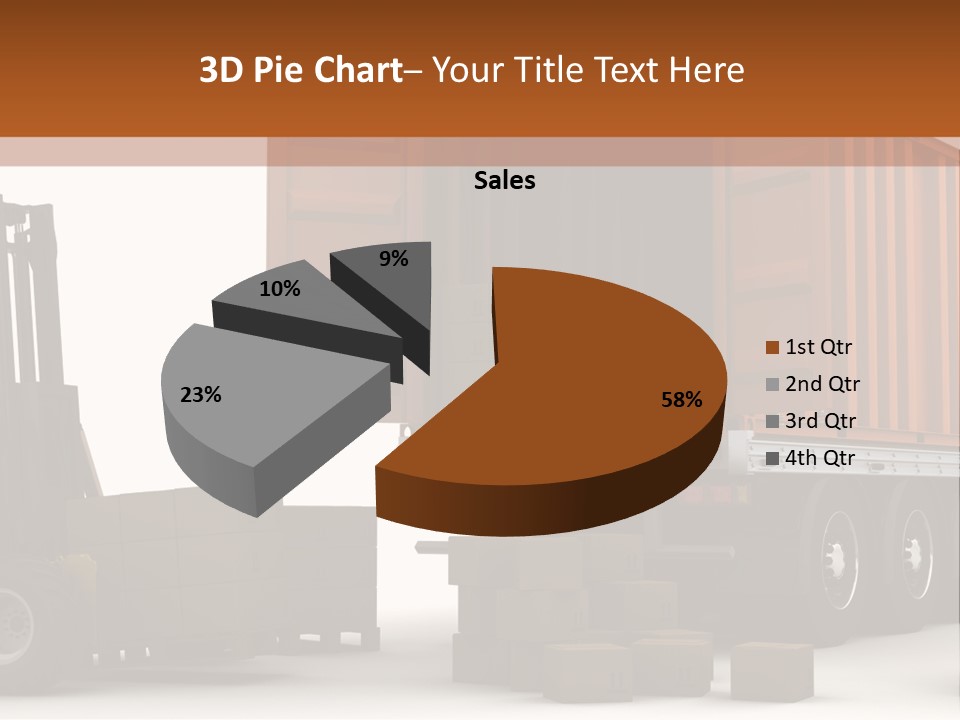 Shipment Transportation Supply PowerPoint Template